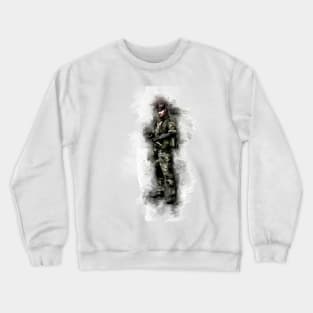 Solid Snake - MGS (Watercolor) Crewneck Sweatshirt